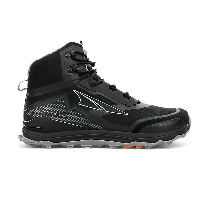 Altra Lone Peak All-wthr Mid Wandelschoenen Heren Zwart (NL-JOT)